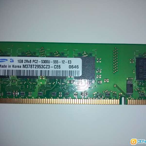 Samsung DDR2 667 PC2-5300 1G x 4