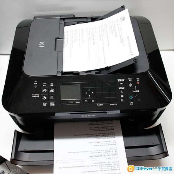 新淨90%new Fax scan printer 5色墨盒CANON MX727<WIFI>