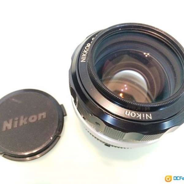 Nikon Nikkor SC Auto 55mm f1.2, 原廠改 Ai mount