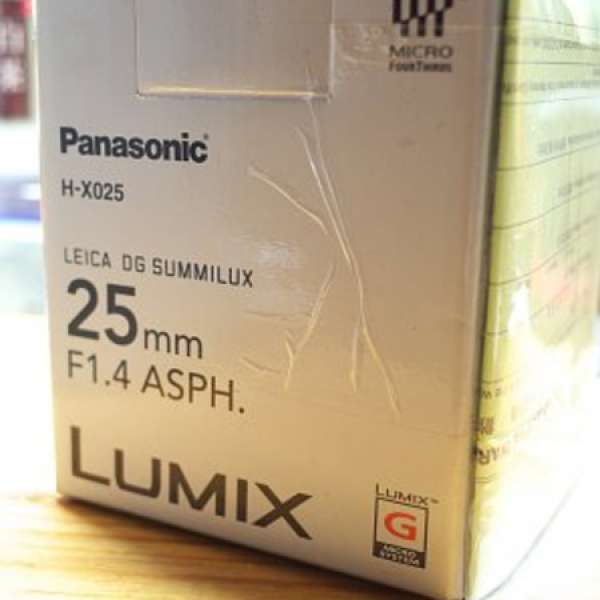 Panasonic Leica DG 25mm 1.4