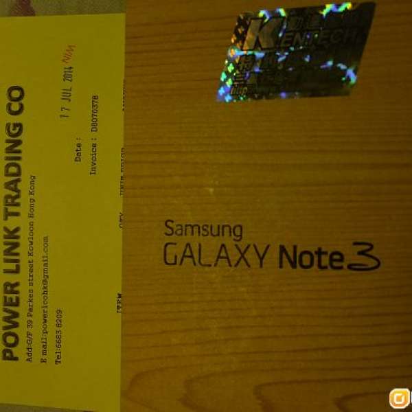 全新行貨samsung N9005 NOTE 3 LTE (GD)