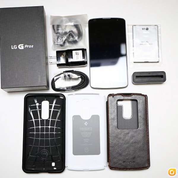 LG G PRO2 32GB 98%新,台水,連兩充兩電三套(可少議)