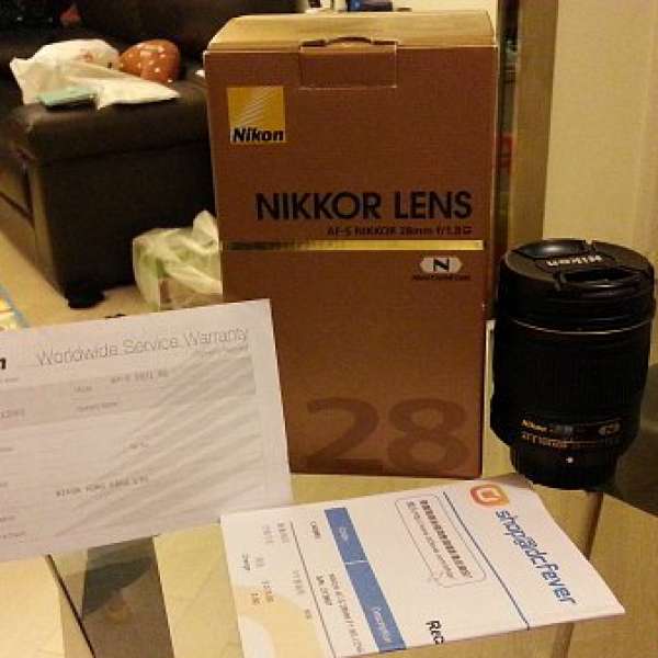 Nikon 28mm f1.8G 28 1.8G 95% 新