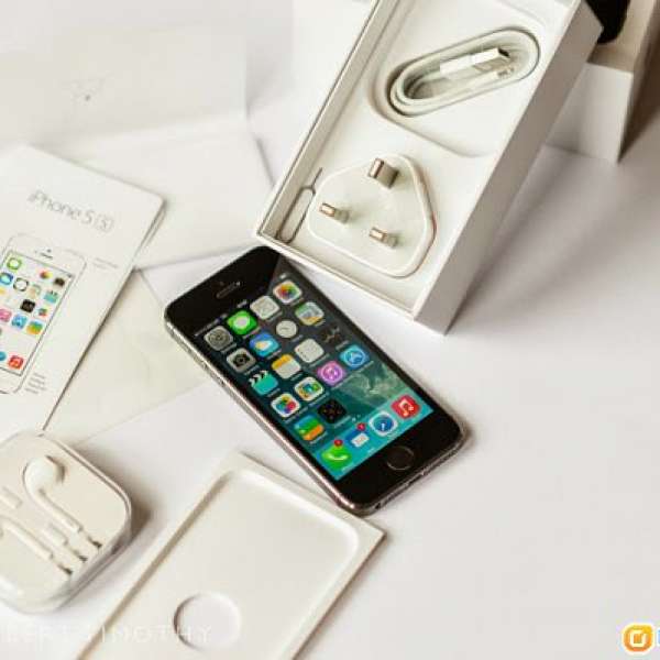 iPhone 5S 16GB Space Gray 90％新 香港行貨