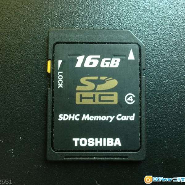 TOSHIBA SD-K16GR7W4 (Class 4, 16GB SDHC) 包郵寄