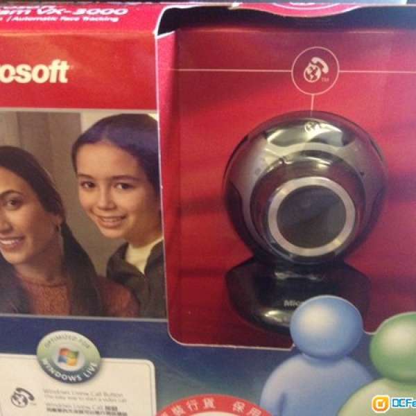 全新:-Microsoft LifeCam VX-3000 網路攝影機
