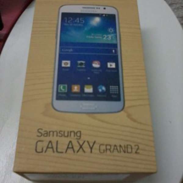 99% NEW Samsung Galaxy Grand 2 LTE White 白色5.25吋Mon (SM-G7105) 行貨有單有保養