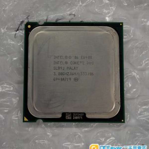 Intel Core2Duo E8400 CPU (可用E5800 交換)