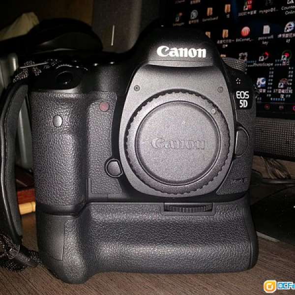 90%new canon5D3+BG-E11