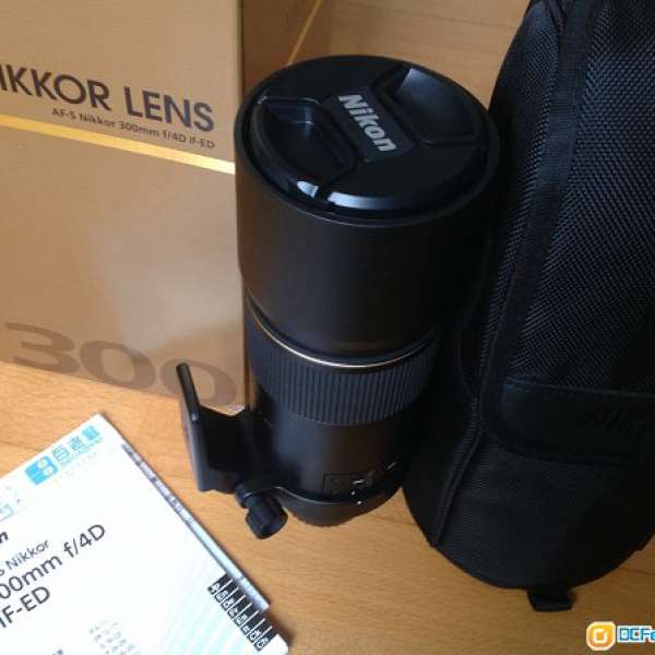 Nikkor lens AFS 300 f4D IF ED