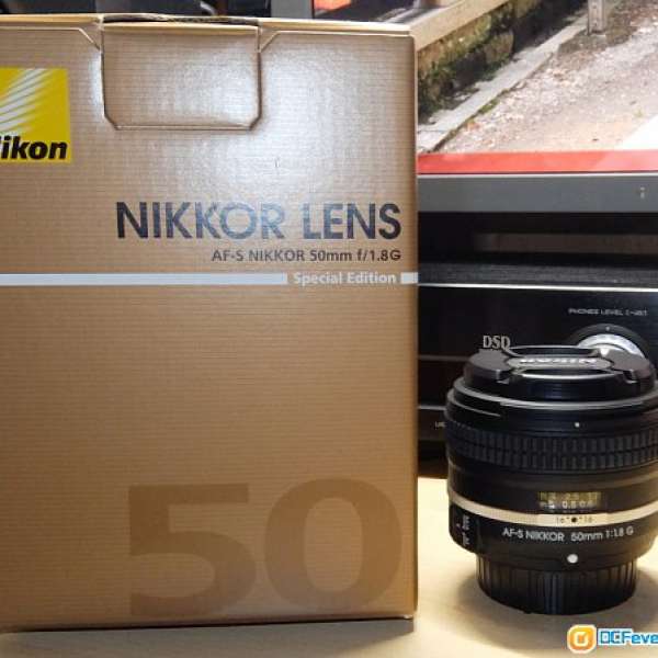Nikon AF-S NIKKOR 50mm f/1.8G (Special Edition) [金盒]