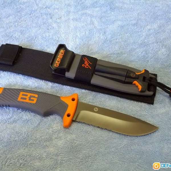 99%新GERBER BEAR GRYLLS 求生刀