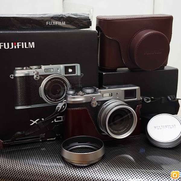 (行)Fujifilm X100S Full Set+Gariz真皮座95% NEW (勁靚仔)