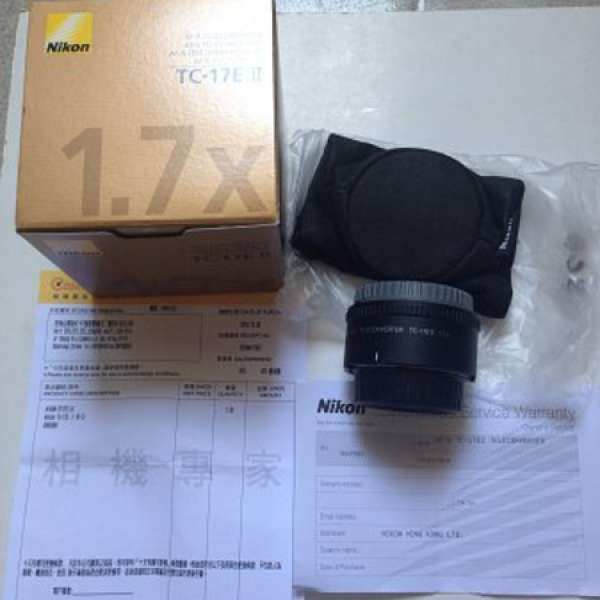 Nikon Teleconverter TC-17E II ( 增距鏡 )