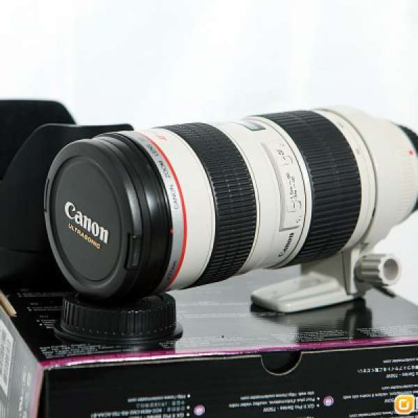 Canon EF 70-200mm F2.8 L USM Non-IS Over 90%New  連三腳架