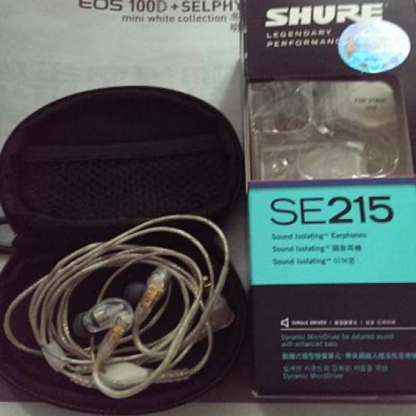 Shure 215 透明 $400