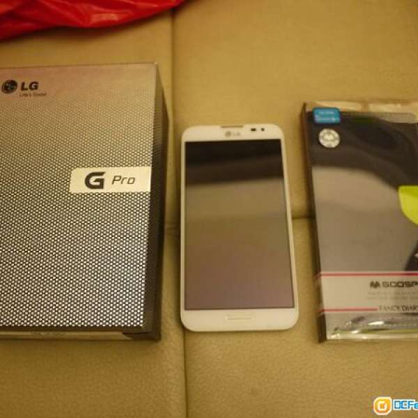 90% new 行貨 LG G PRO white 16G