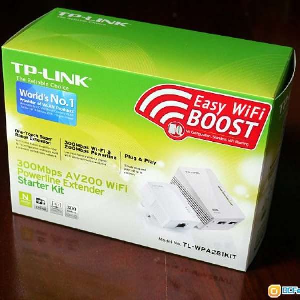 TP-Link TL-WPA281KIT Home Plug - 新
