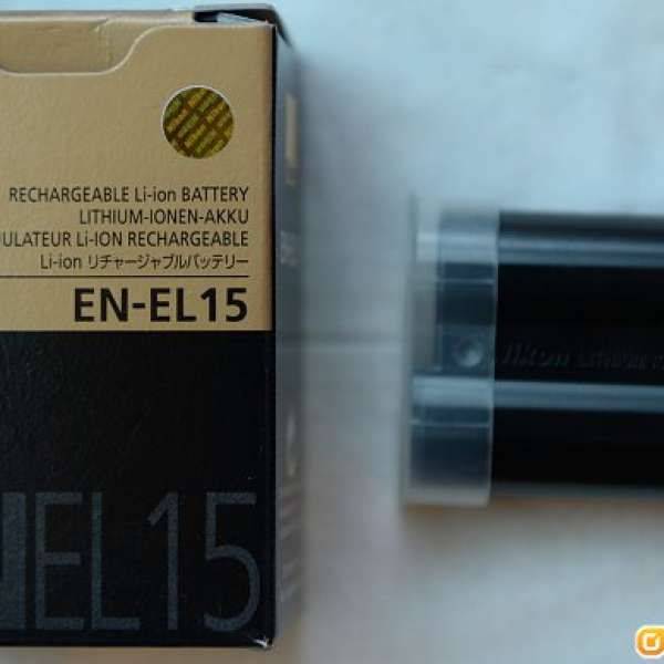全新 Nikon EN-EL15 原裝電池, D8xx, D6xx, D7xxx, V1 合用