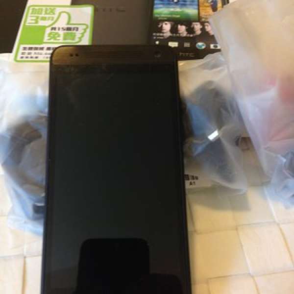 HTC One Mini (16GB) 黑色 (九成新)