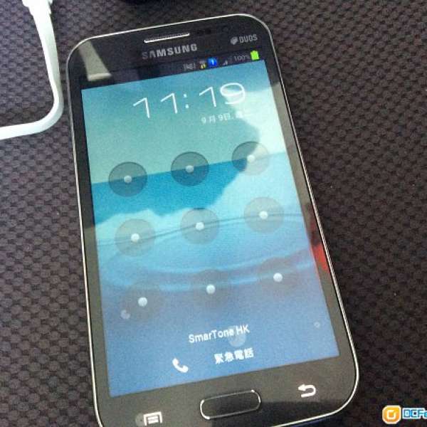 90% 新 單機 Samsung galaxy win i8552 grand Quattro 3G 雙卡雙待 可換機