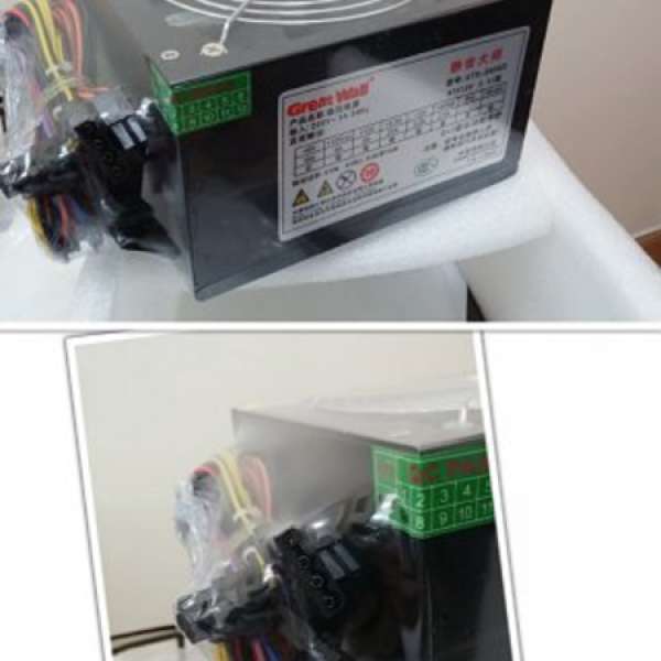 100% new 長城 静音火牛 ATX-350SD 20+4 pin + SATA + PCI-E