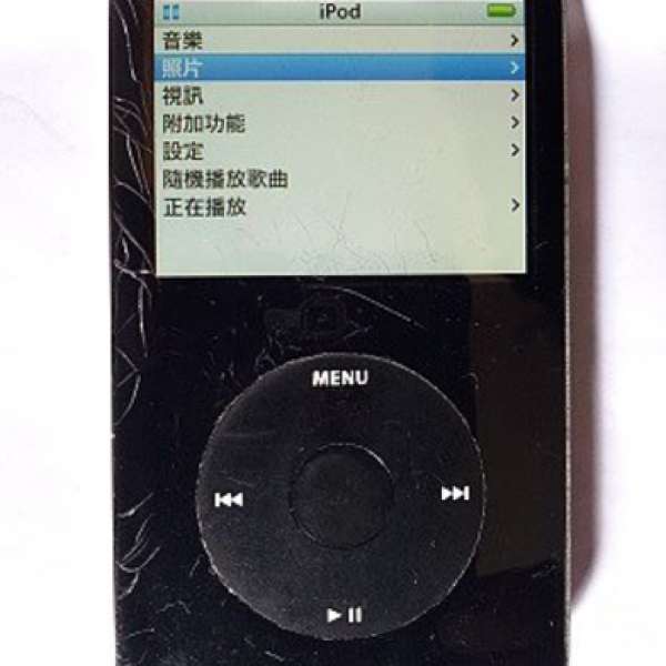 Apple iPod Video  30Gb 有花