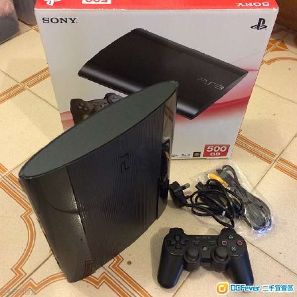 PS3 Black 500GB