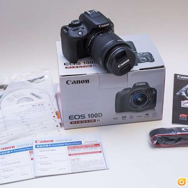 Canon 100D 連18-55 is stm