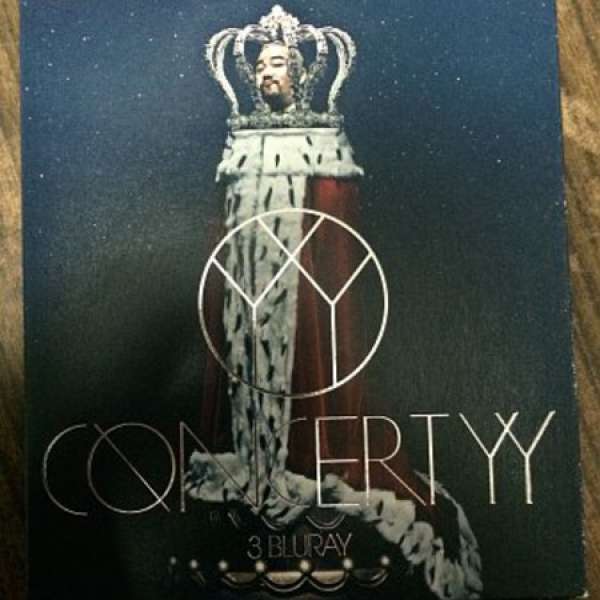 CONCERT YY - 黃偉文作品展演唱會 3 Bluray disc (請出個價)