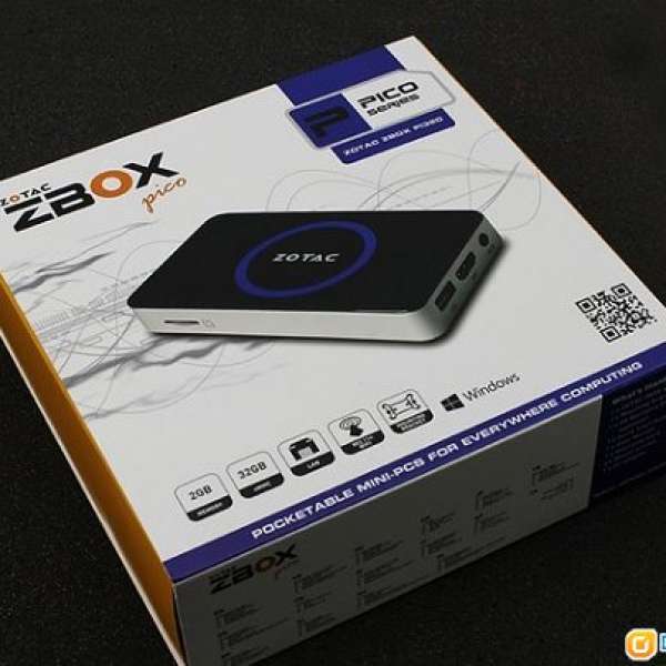 Zbox Pi320 (微型PC , 運行完整Win8.1)