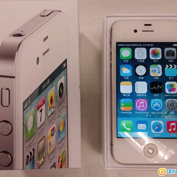 98% 新(new) iPhone 4S 16g 白色