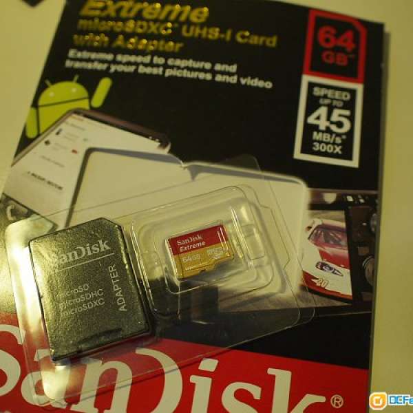 SanDisk micro SD extreme 64GB