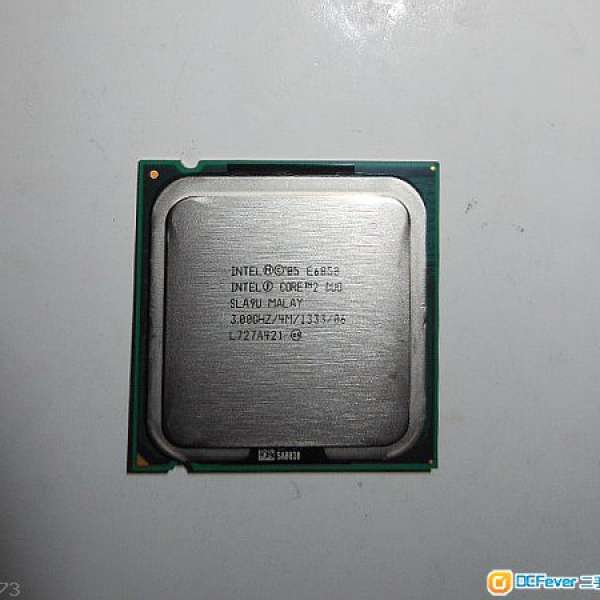 Intel Core 2 Duo E6850 3.00GHz 4M 1333MHz LGA775 雙核CPU!