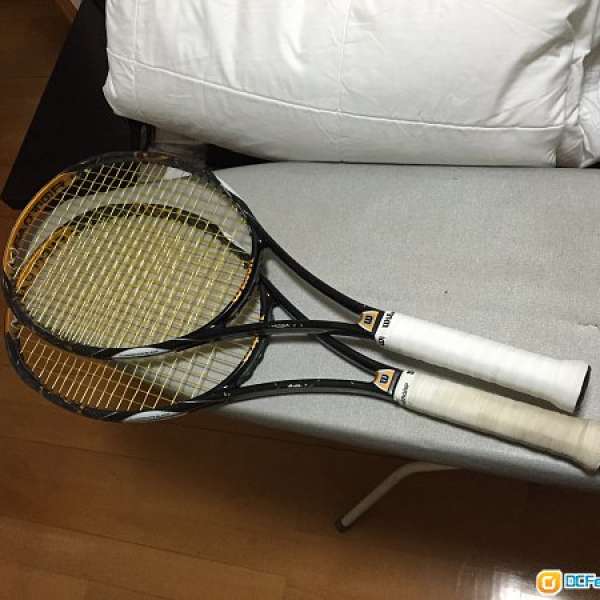 Wilson K Blade 98 tennis rackets x2
