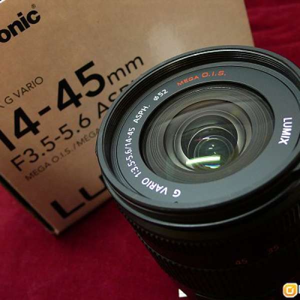 < 局部轉會 >  出售: 99%新 行貨 Panasonic LUMIX G VARIO 14-45mm f/3.5-5.6 (日本...