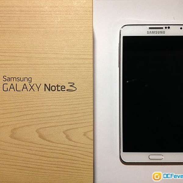 Samsung Galaxy Note3 LTE 白色，99%新