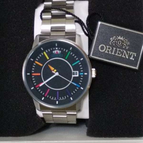 Orient 東方 雙獅 FER0200DW 彩虹錶 (Orient Disk)，市面罕有。