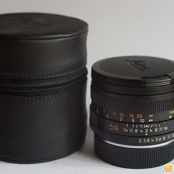 Leica Summicron R 50mm F2 ROM version with leica case