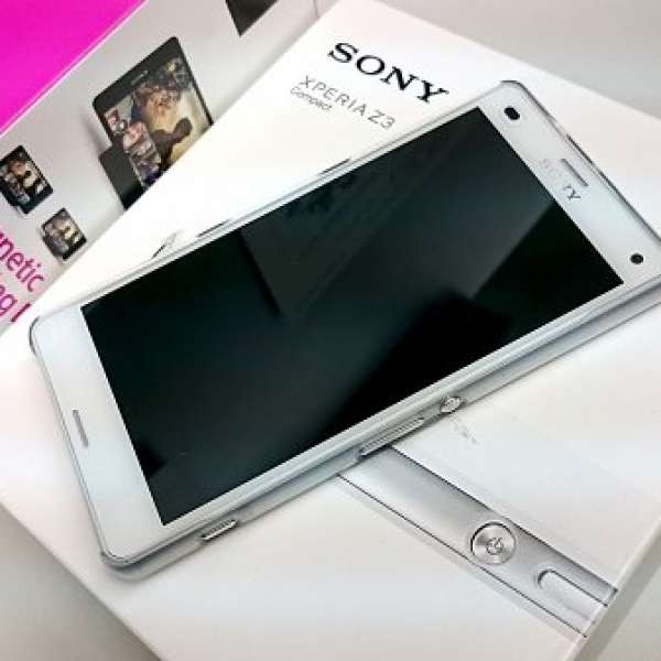 99%新 SONY Z3 compact 白色 Mobile Phone