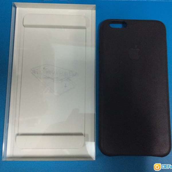 Apple iPhone 6Plus 原廠皮革護殼(Black)