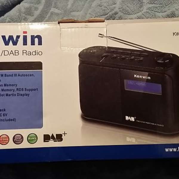 出售:Kenwin  KW810DAB+  FM 加DAB+數碼收音機