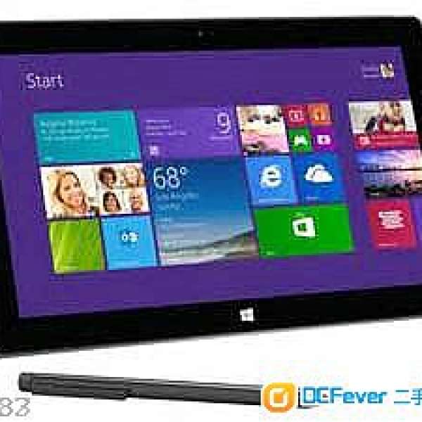 全新未拆密封包裝 32G Microsoft Surface 2 跟第二代實體黑色,粉紅色背光Type cover...