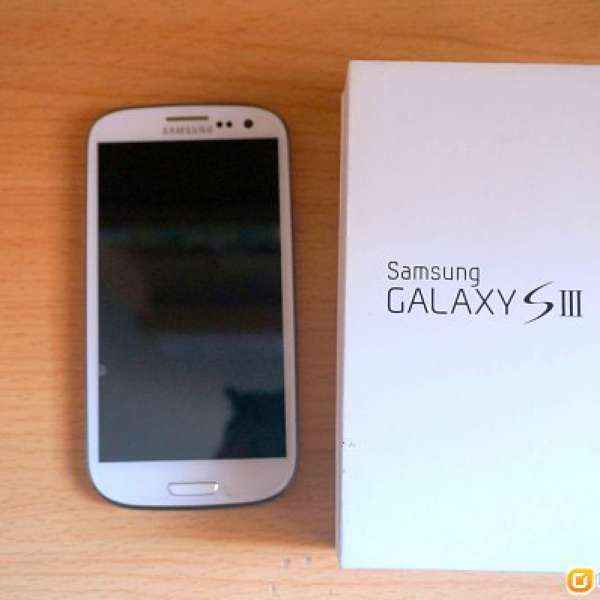Samsung Galaxy S3 (i9305) 3G版 香港行貨白色 98%新