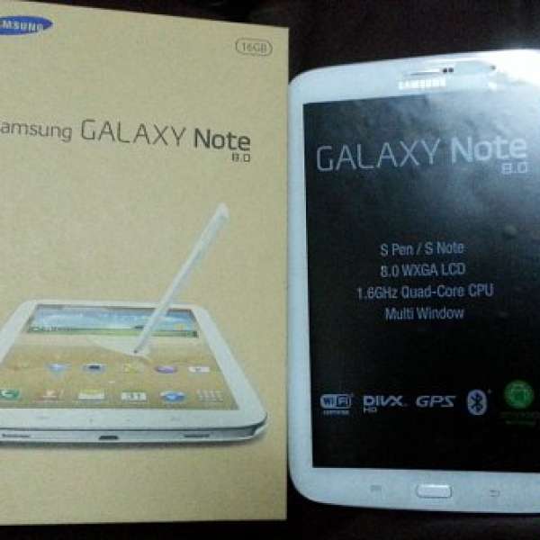 98% new Samsung Galaxy Note 8.0 LTE N5120 行貨