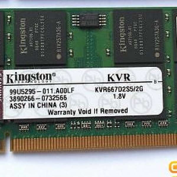 Kingston DDR2-667  2GB Notebook RAM