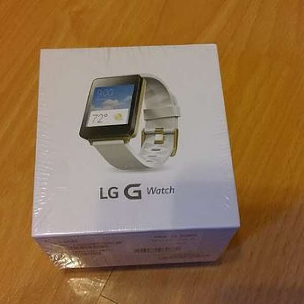新 LG G Watch 金色白錶帶 W100 (有保養單)