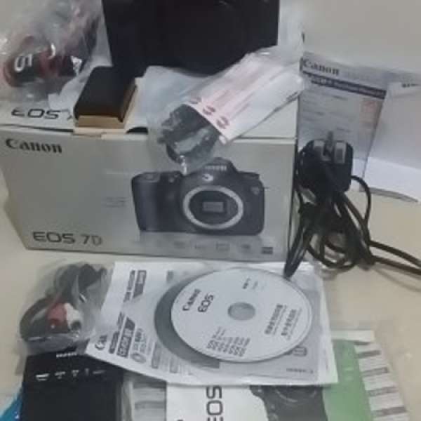 Canon 7D Body and 3 lens