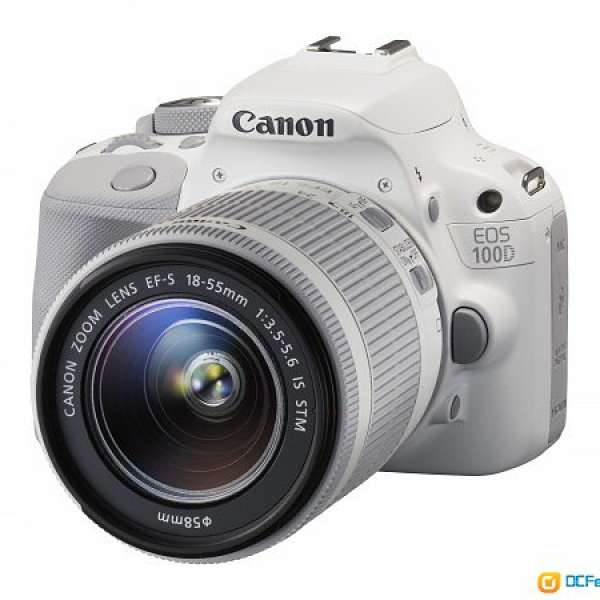 Canon EF-S 18-55mm f/3.5-5.6 IS STM 白色 (100D Kit 鏡)