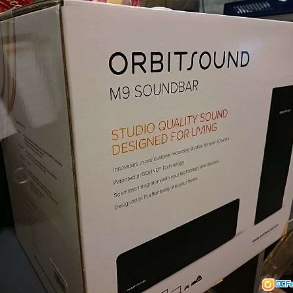 ORBITSOUND M9 Soundbar, 100% New